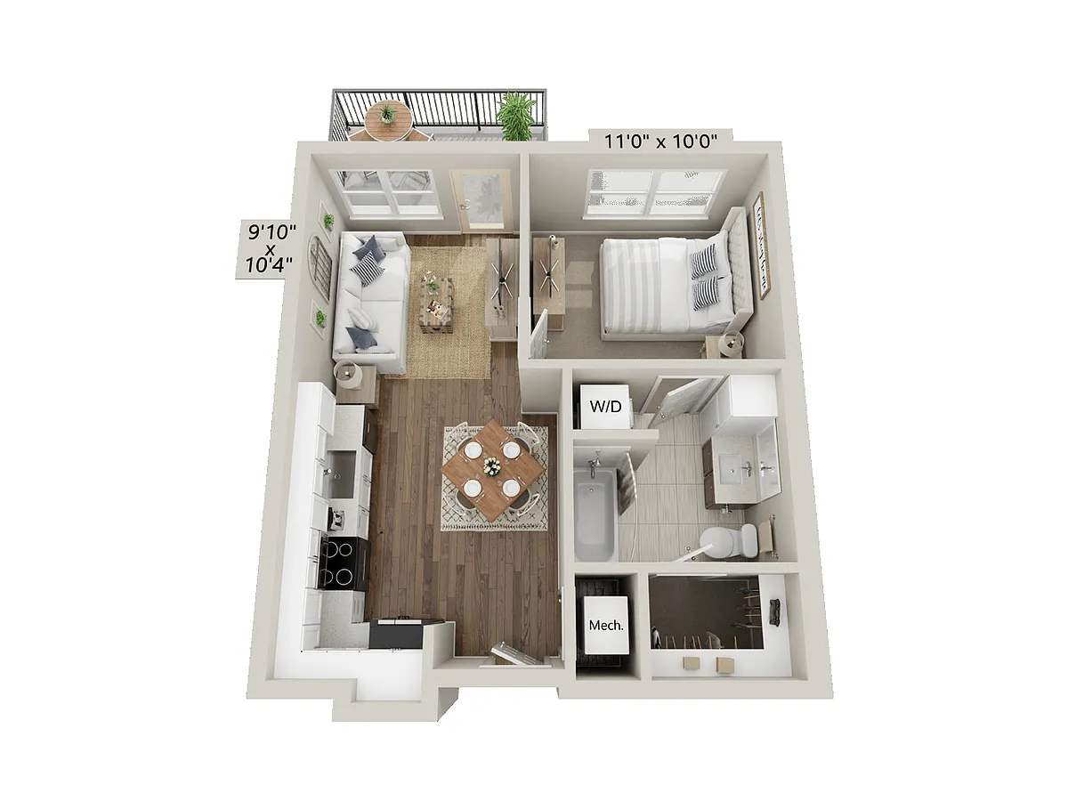 Floor plan A1