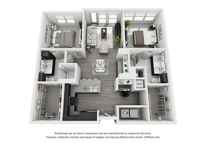 Floor plan M