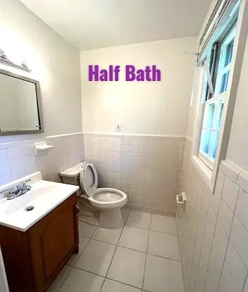 Main Level: Half bath