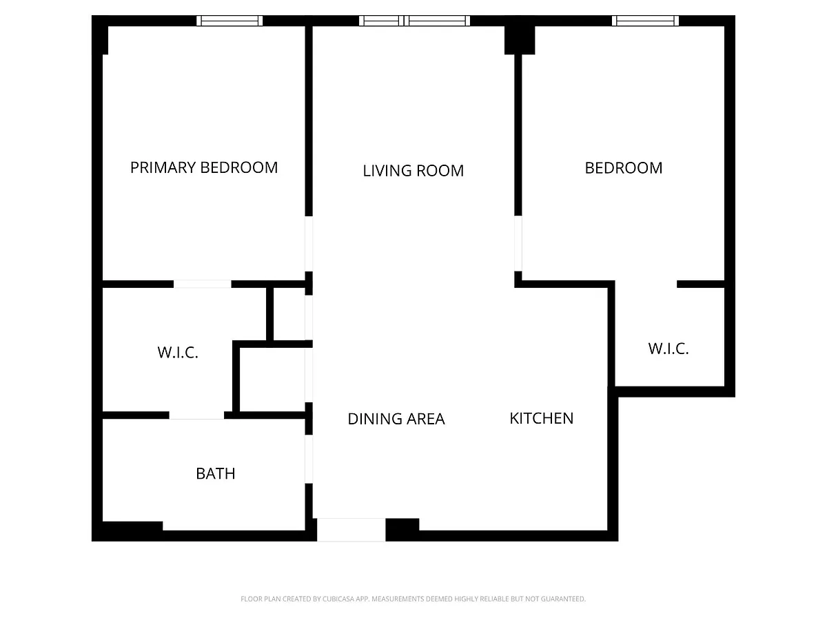 Floor plan 2 Bedroom