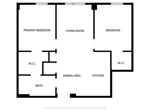 Floor plan 2 Bedroom