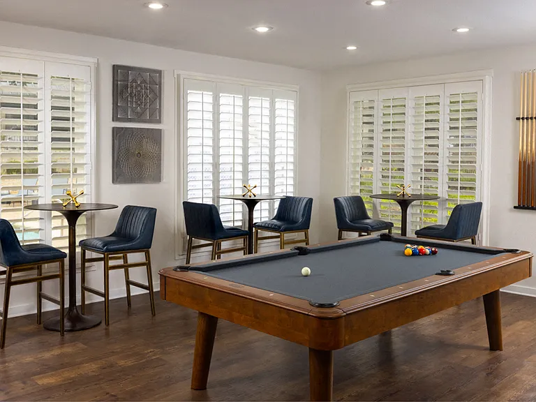 Resident billiards table