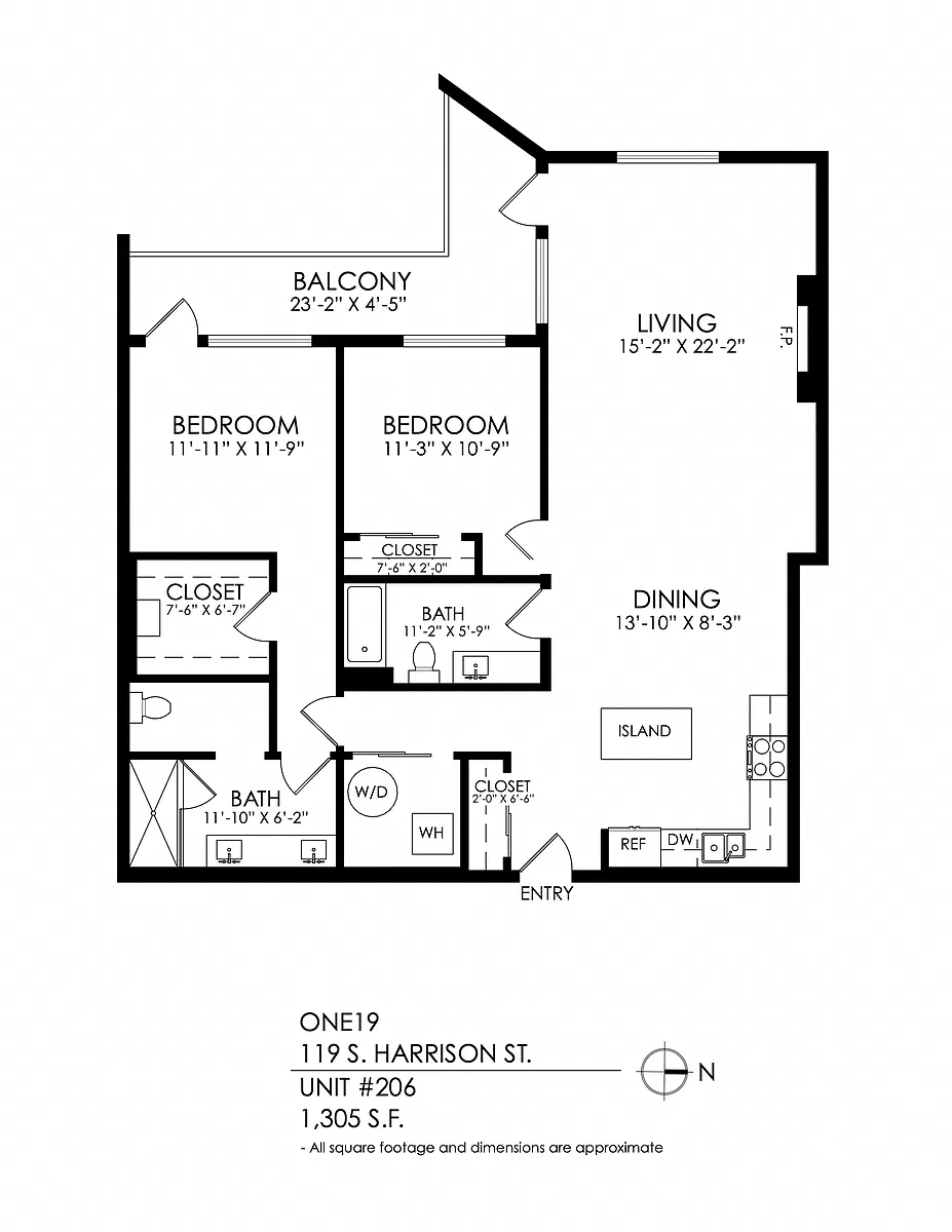 Floor plan Clayton