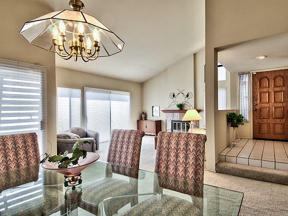 Entry, living & dining rooms