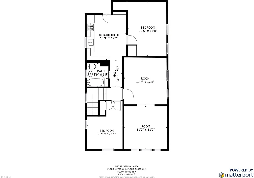 3 bed, 1000 sqft, $3,100 — Photo 1