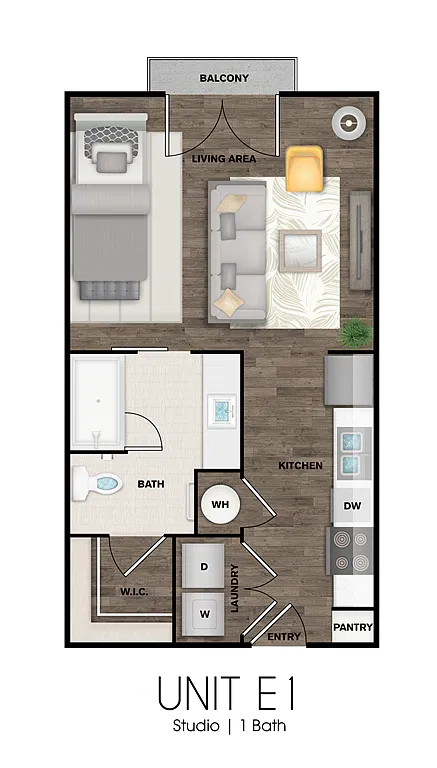 Floor plan E1A
