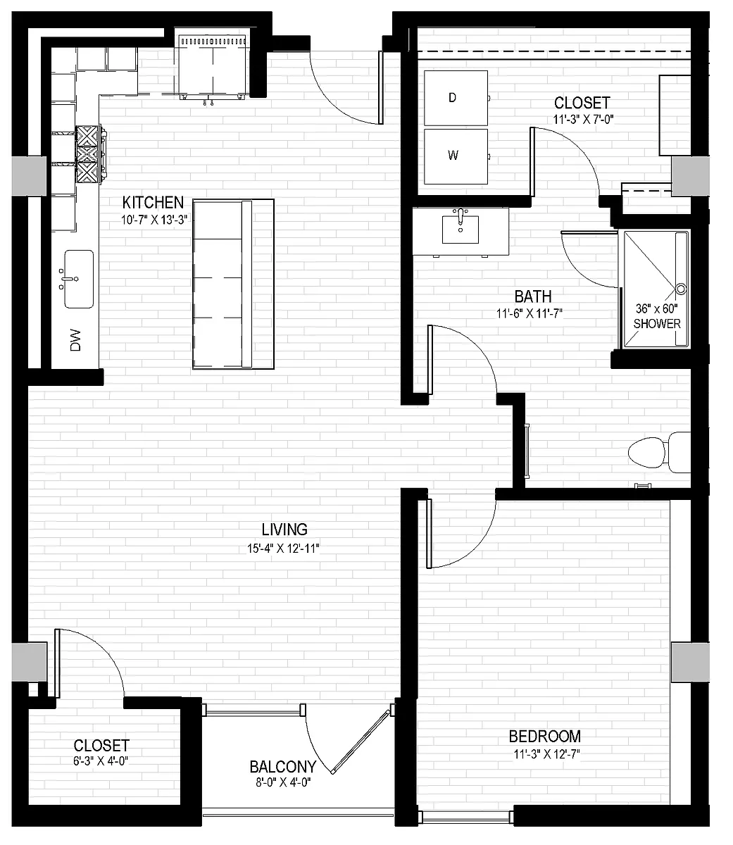Floor plan A62