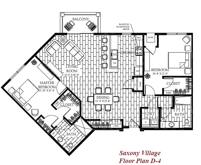 Floor plan D4