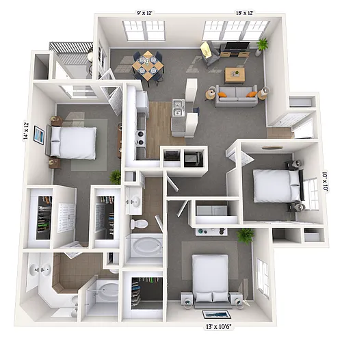 Floor plan G