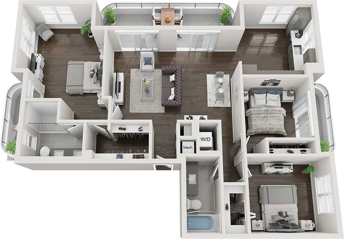 Floor plan C1-1462
