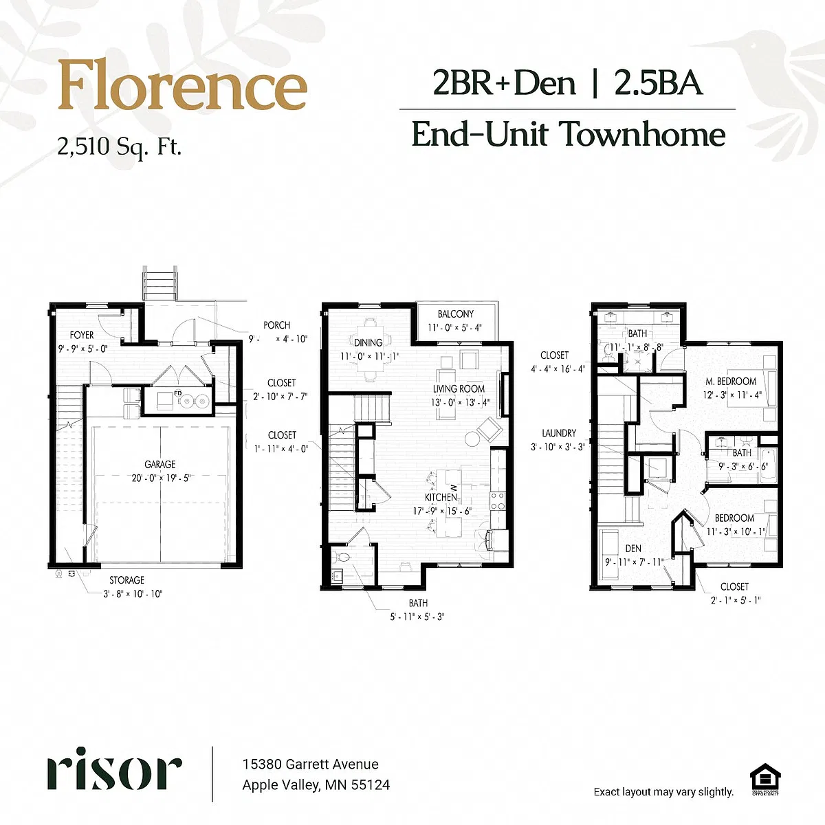 Floor plan Florence