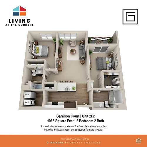 Floor plan 2F2