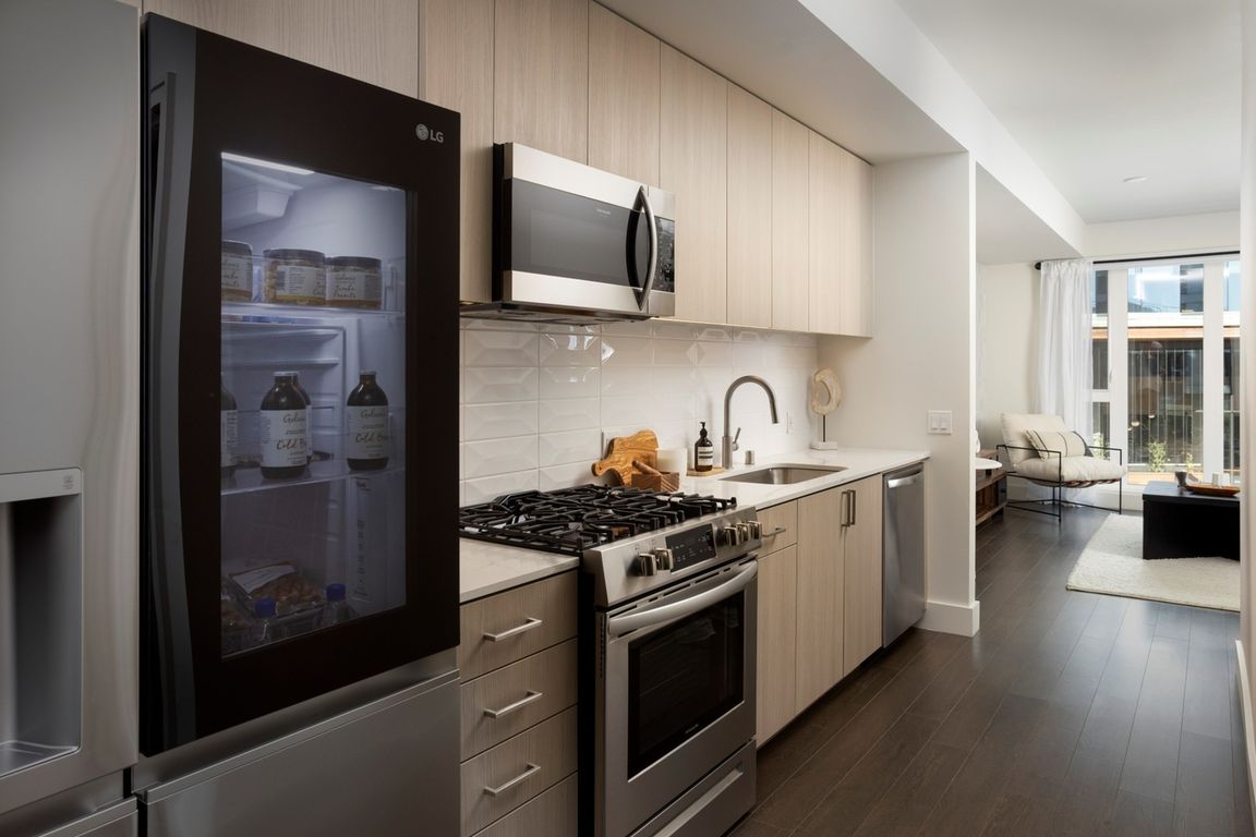 Residences at West Edge Kitchen