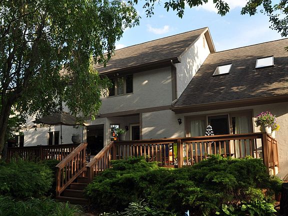 Rear of home