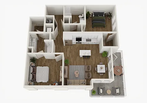 Floor plan B3
