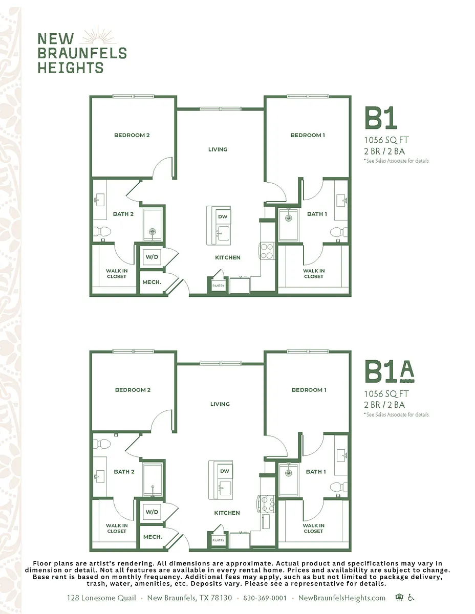 Floor plan B1