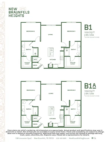 Floor plan B1