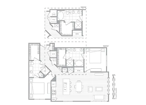 Floor plan Avon 1