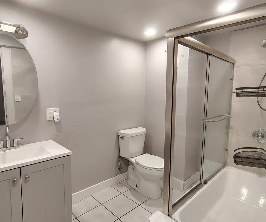 Bathroom revently remodeled