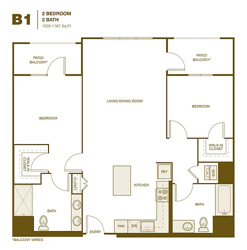 Floor plan B1