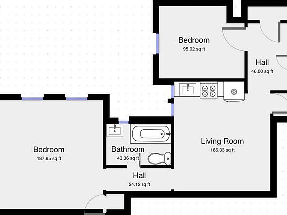 2nd image of 465 Ocean Ave APT 2G