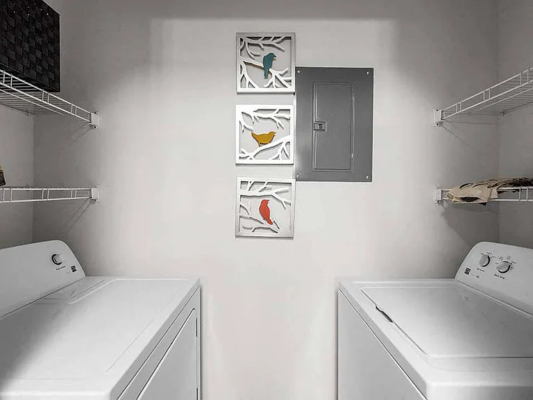 In-Home Washer and Dryer!