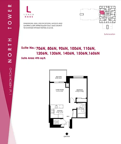 Floor plan 1506N