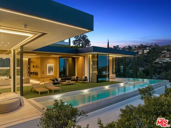 Swimming Pool - Hollywood Hills Los Angeles Real Estate - 86 Homes For ...