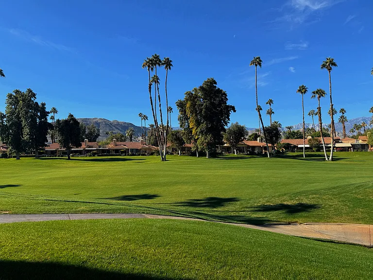 Wonderfully manicured golf course