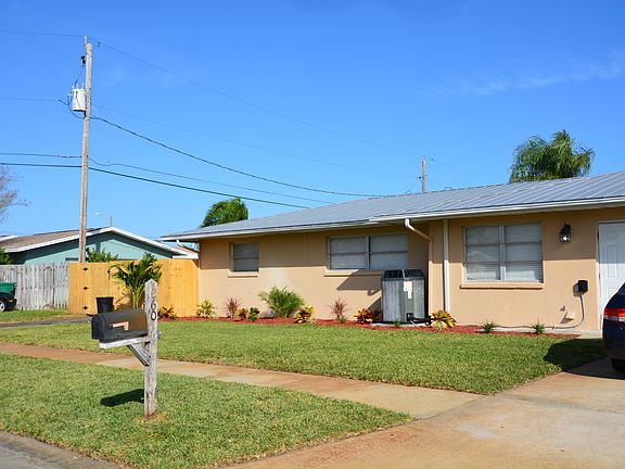 West side of house