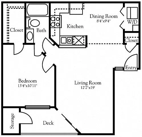 Floor plan 1A Renovation 2
