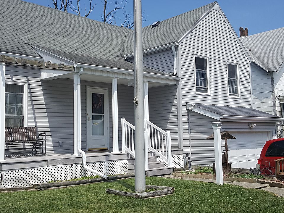 Front with covered porch 