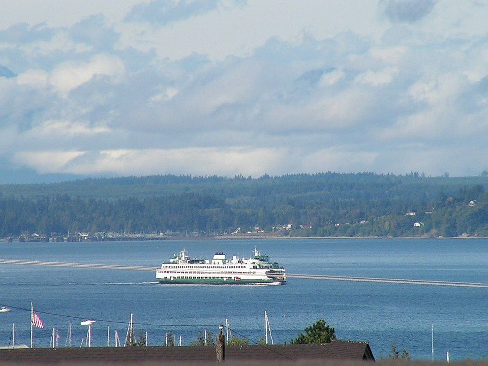 View looking west toward Kingston.