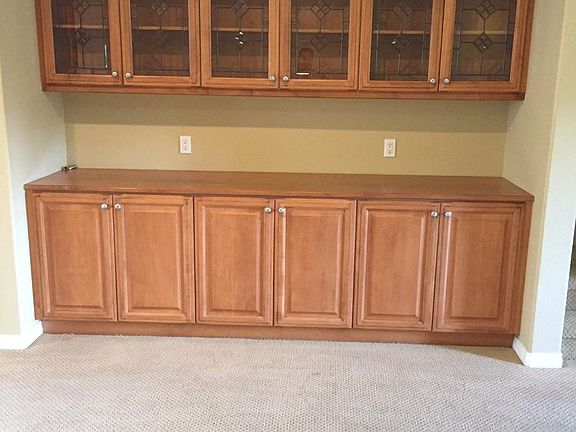 Built In Cabinet in Living Room