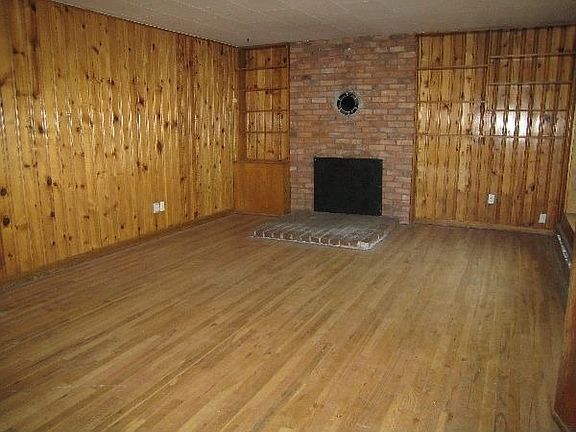 Living room has hardwood floors