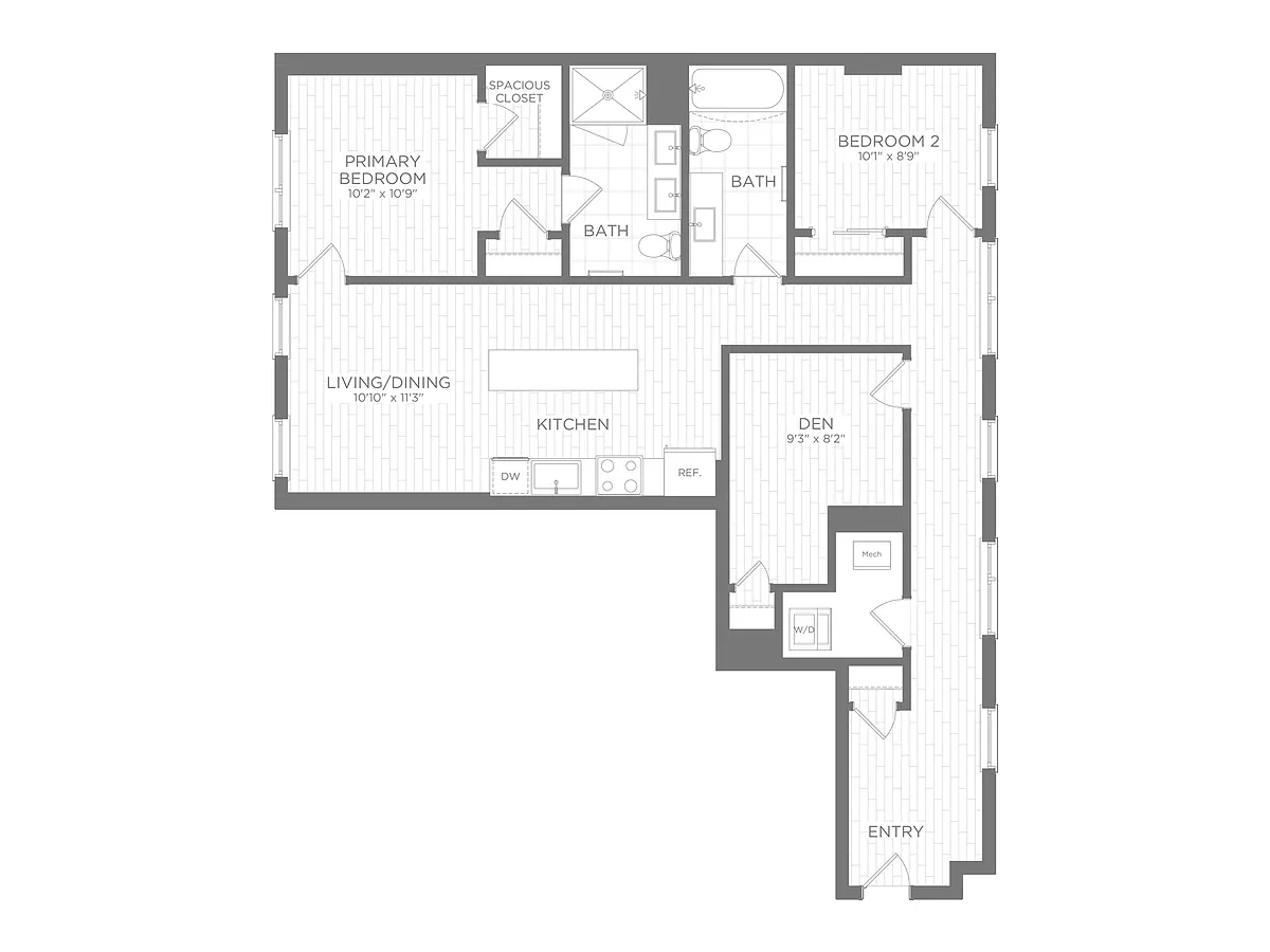 Floor plan B91