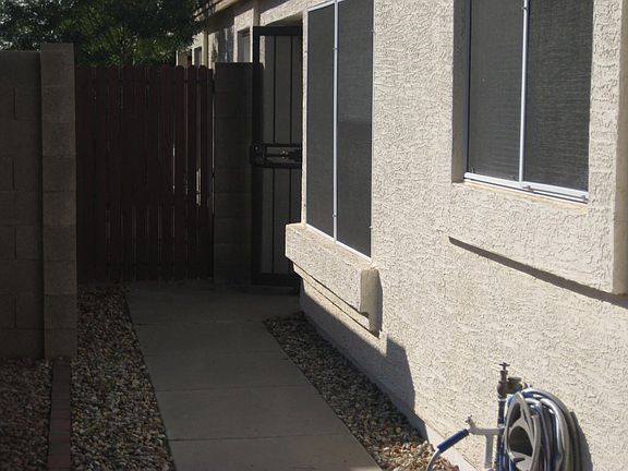 Side entry with security door