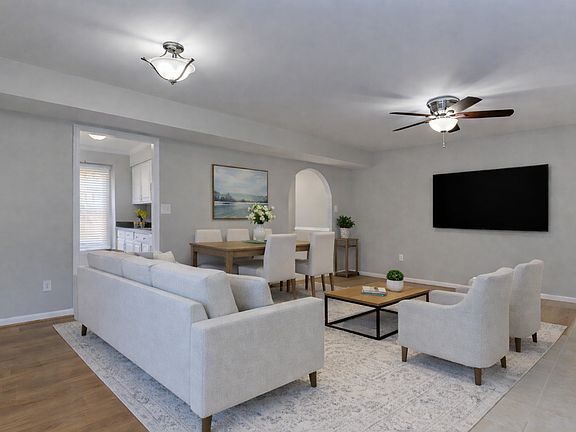 Family Room _ Furniture Layout Option 3