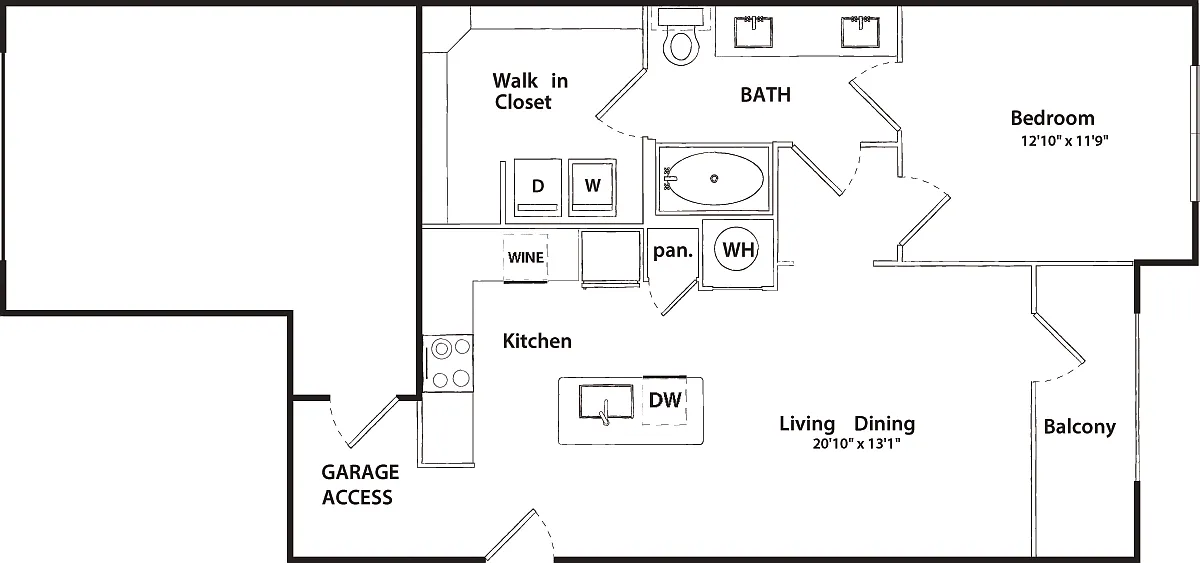 Floor plan A3C
