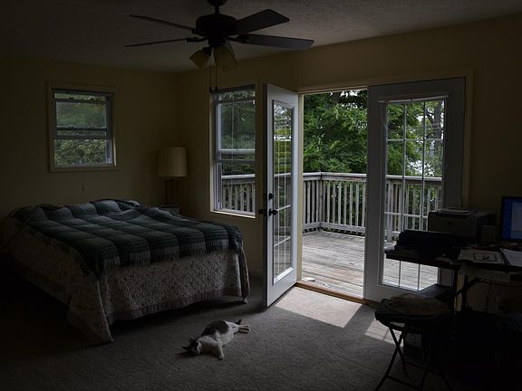 Master bedroom on second floor
