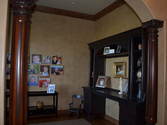 Living Room with built-in