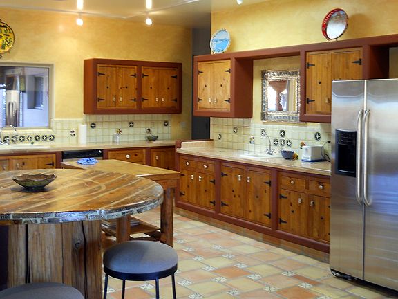 Kitchen in main house