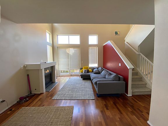 living room/ dining room on main floor.