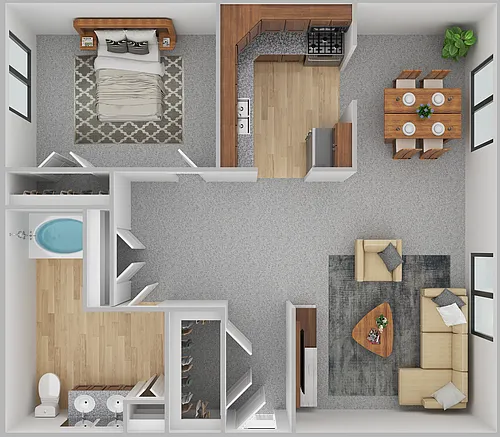 Floor plan Austin