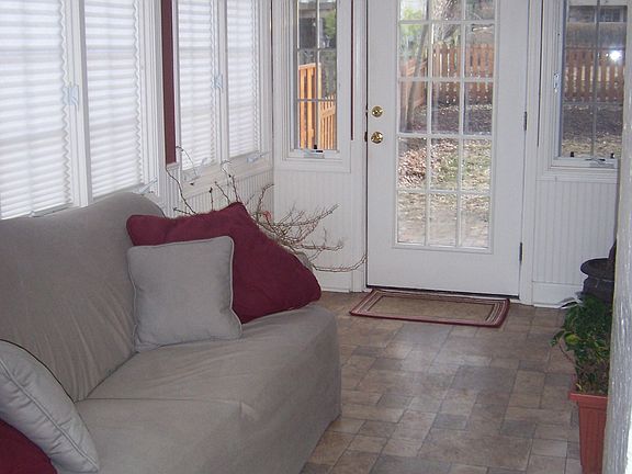 Sun room on main level