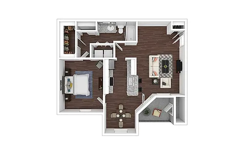 Floor plan Bryan - Renovated