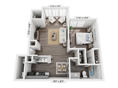 Floor plan Maple