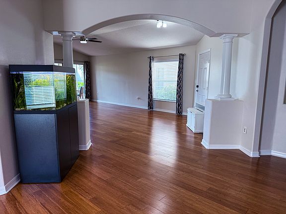 Facing living room from dining room