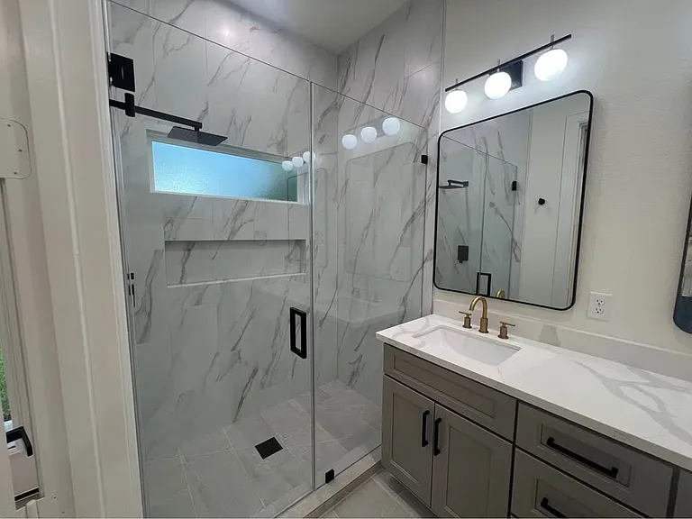 Master bathroom shower