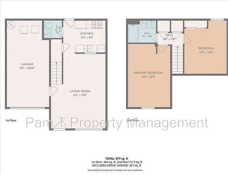 2 bed, 1.5 bath, 1052 sqft, $1,650 — Photo 3